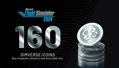 Microsoft Flight Simulator 2024 - 160 Simverse Coins
