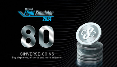 Microsoft Flight Simulator 2024 - 80 Simverse Coins