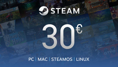 Steam Gift Card 30€